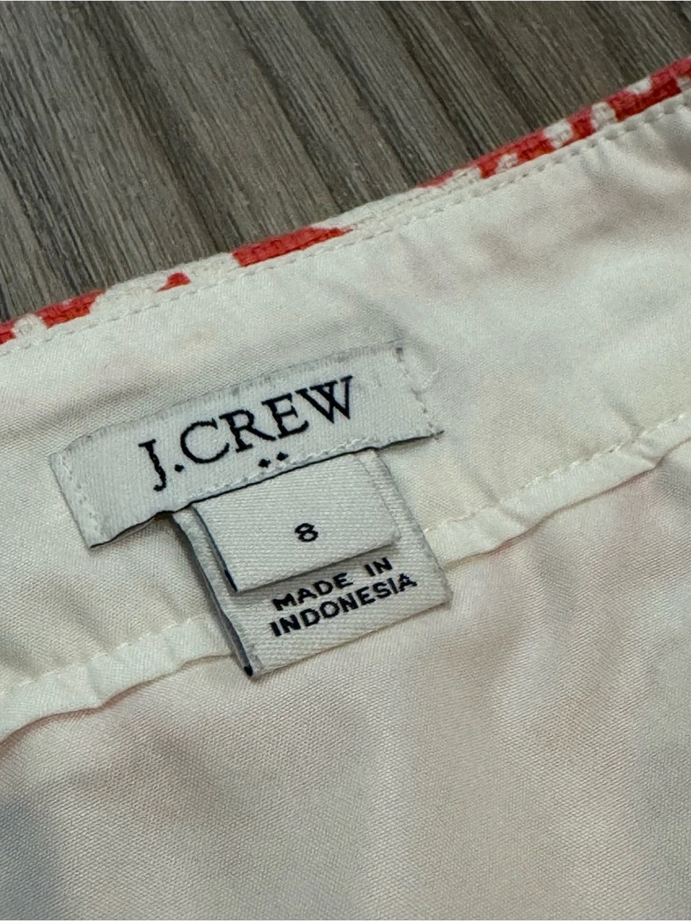J Crew Basketweave Pencil Skirt size 8
